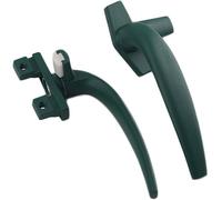 FLYIODFCXV manilla para ventana, Separación 35mm Manija Giratoria Aluminio Cerradura Ventana Corredera(Groen)