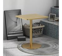 FLYIODFCXV mesita Auxiliar, 29" de Altura, con Base Metal, Mesa Pedestal Decorativa, Consola for la Entrada Sala Estar del Comedor