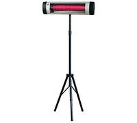 FM EP-3000 Estufa, 2000 W, Acero, Negro/Plata