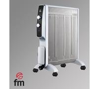 FM Radiador de Mica MS-15 1500 W Diseño Slim