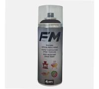 FM Spray Pintura ANTICALÓRICA Negra 600º Satinada, 400ML