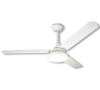 Fm Vti-1140L Blanco - Ventilador De Techo 3 Aspas Con Luz