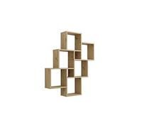 FMD Möbel Estantería de Pared de aglomerado, 81,2 x 94,3 x 15,7 cm Aprox.