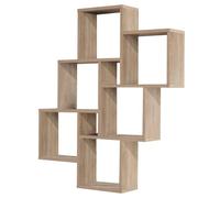 FMD Möbel Estantería de Pared de aglomerado, 81,2 x 94,3 x 15,7 cm Aprox.