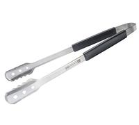 FMProfessional Pinza Multiusos Especial para Barbacoa, Pinzas BBQ de Gran Longitud para Evitar Quemaduras, Acero Inoxidable y Mango en Polipropileno, 46 cm de Largo, 1 Unidad
