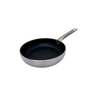 FMprofessional Sartén Profunda Antiadherente 24 cm, Revestimiento Antiadherente ILAG Essential Doble Capa, Alta Conductividad Térmica, Ligera y Resistente a la Corrosión, 24x6 cm, 1 ud