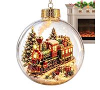 Fmzrbnih Bolas De Navidad Y Decoración del Hogar Iluminada y Decorativa | Navideño Iluminado Para El Hogar En Invierno, Exterior, Alféizar, Balcón, Playa, Jardín, Chimenea Y