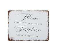 FNYUVNFAF Vintage Welcome Sign Family and Friends Gather Here Metal Tin Plaque for Home Entrance Wall Decor Rustic Inspirational Quote 8 X 12 Inch