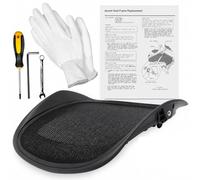 FOAMON Asiento de Repuesto para Herman Miller Classic Aeron tamaño B Mediano (Malla Negra)