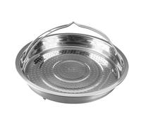 Focket Cesta de para Olla, Plegable de Acero Inoxidable 304 de Grado Alimenticio, Cesta de para Verduras con Rejilla de para Verduras, Mariscos, Albóndigas, Huevos, la Mayoría de los Utensilios de