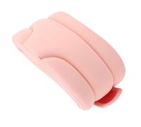 Focket Collar Cervical, Cuello de Espuma Suave Ajustable con Tela Transpirable para Dormir y Viajar (Rosado)