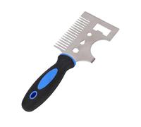 Focket Raspador de Pintura, Raspador de Espátula Multiusos de Acero Inoxidable de 2 Mm de Grosor, Herramienta de Eliminación de Pintura de Metal con Superficie Dentada Plana para Papel Tapiz de