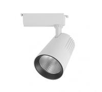 Foco carril 30w 6000k telma blanco 2700lm 36º orientable 330º regx19
