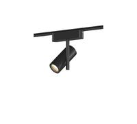 Foco Carril LED Magnético 25mm SuperSlim Cuarzo 8W 48V Negro