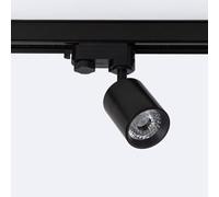 Foco Carril LED Trifásico 10W Regulable Mallet Negro