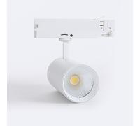 Foco Carril LED Trifásico 40W Carlo CCT Seleccionable Blanco