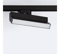 Foco Carril Lineal LED Trifásico 24W Regulable CCT Seleccionable Elegant Negro Selectable