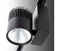 Foco Carril Trífasico 30W 2538Lm CRI90 2700ºK UGR17 50.000H [JW-TR30W-BLACK-WW] | Greenice