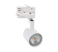 Foco Carril Trifásico Jiuk para Bombilla GU10 White