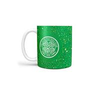 FOCO con licencia oficial Celtic FC taza con diseño de salpicaduras de pintura