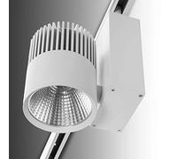 Foco de Carril LED 40W 3600Lm CRI90 4200ºK Trifásico UGR17 50.000H [JW-TR40W-WHITE-W] | Greenice