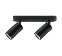 Foco de techo doble 2x GU10 portalamparas para LED y halogenas hasta 35W