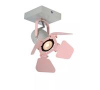 Foco De Techo Para Niñas Rosa Habitación Infantil L: 16 Cm GU10 Lámpara Flexible