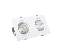 Foco Downlight LED 10W Rectangular Madison Corte 165x75 mm