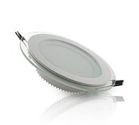 Foco Downlight LED 12W 1200Lm 2700ºK Circular Cristal Ø160Mm 40.000H [GR-MB01-12W-WW] | Greenice