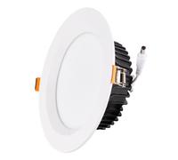 Foco Downlight LED 24W 2.160Lm 6000ºK IP65 Baños/Cocinas 50.000H [SL-DLFS06-24W-CW] | Greenice