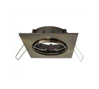 wonderlamp W - E000015 Basic - Foco empotrable cuadrado, color oro viejo