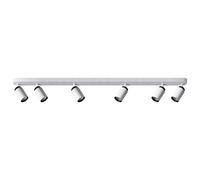 Foco empotrable de techo tipo "spot" MALGA 6 DUO IP20, 6xGU10, 220-240V, blanco y , modelo EDO777868, de EDO Solutions