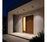 Foco empotrable IP66 Dako, regulable, diámetro 100 mm, LED, 7.5W, luz cálida (3000K), encendido/apagado, color , 502 lúmenes