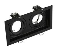 Foco empotrable Kenai (15 W, Negro, 2 ud.)