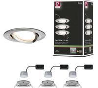 Foco empotrable LED Paulmann Nova, kit básico, con inclinación