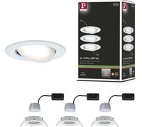 Foco empotrable LED Paulmann Nova, kit básico, con inclinación