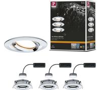 Foco empotrable LED Paulmann Nova Plus, kit básico, con mecanismo de inclinación