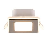 Trio Luminarias empotrables LED Nimbus 653410106, plástico cromado, incl. LED de 5 vatios