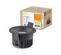 Foco empotrable SP FIX P 8W 930 PS DIM IP44 BK 4058075799585