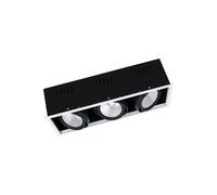 Foco empotrable SPOT MULTI 3 x 30W 4000K FL WT/BK 4058075114029