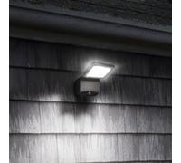 Foco exterior LED OSRAM DOUBLE 1 luz negro Sensor Batería
