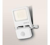 Foco exterior OSRAM ENDURA FLOOD, blanco, sensor 20 W 830 IP44
