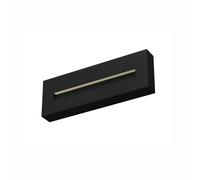 Foco LED Beneito Faure Tween para pared, 5 W, interruptor CCT, iluminación interior y exterior, para pasillos o zonas de paso, color negro. - Beneito & Faure