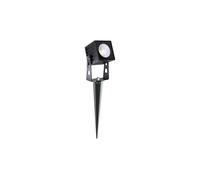 Foco LED cuadrado negro ZAS Beneito 7W IP65 - Beneito & Faure