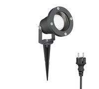 Foco LED de jardín DUK antracita con piqueta de suelo para exterior IP65 in