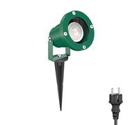 Foco LED de jardín DUK verde con piqueta de tierra para exteriores IP65 in