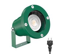 Foco LED de jardín DUK verde para exterior IP65 incl. lámpara GU10 (blanco
