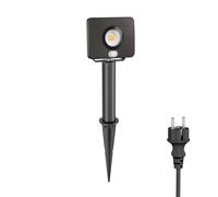 Foco LED de jardín Wega con pincho de suelo y base de 15 cm para exteriores con