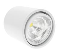 Foco LED de superficie Lámpara COB 5W 220VAC 3000K blanca 90mm - BeMatik