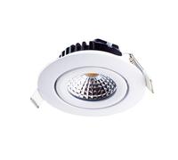 Foco LED Empotrable Ajustable De 5W Atenuar A Cálido IP54 - A22056